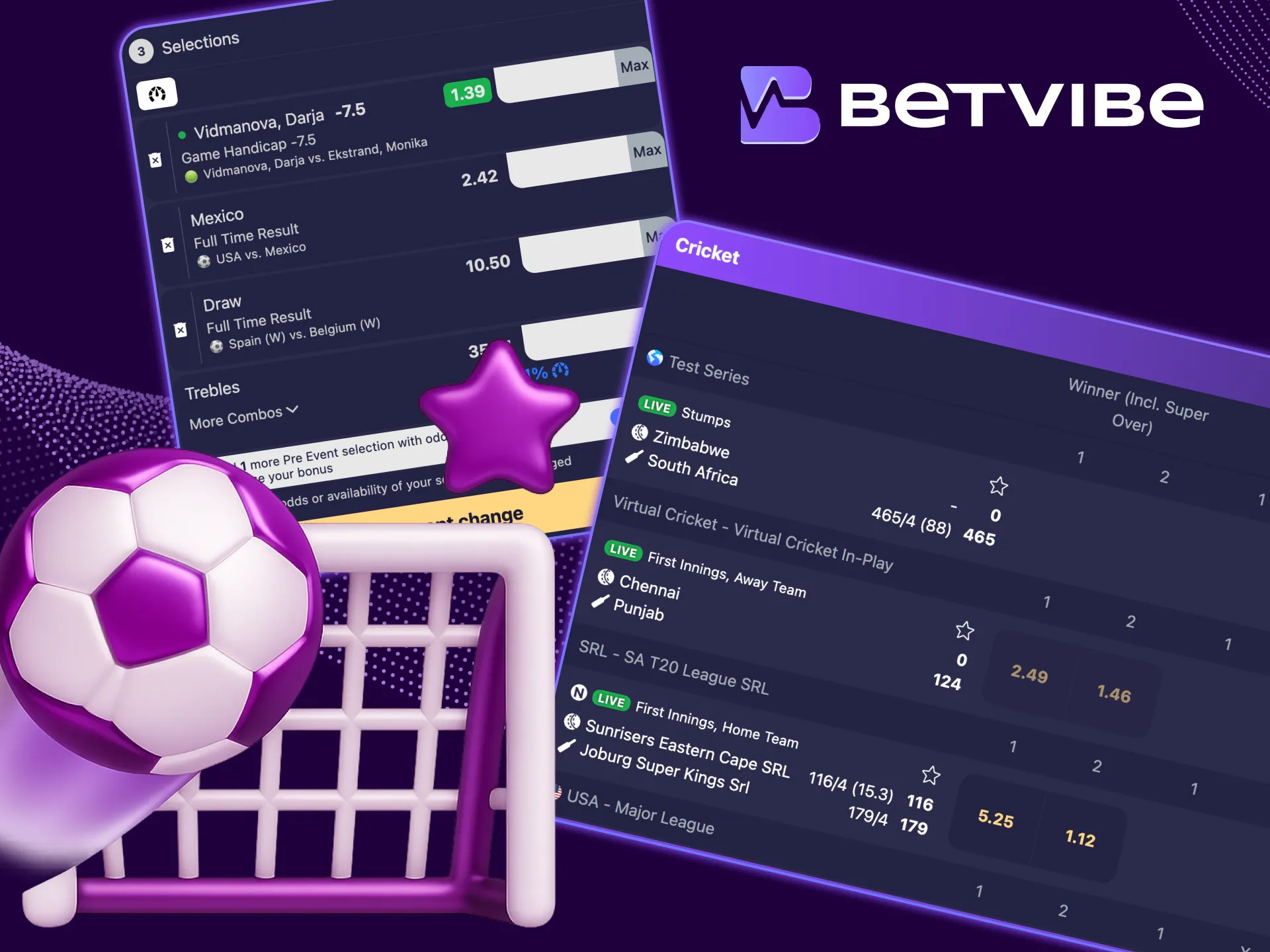 Dive into live betting thrills with BetVibe.