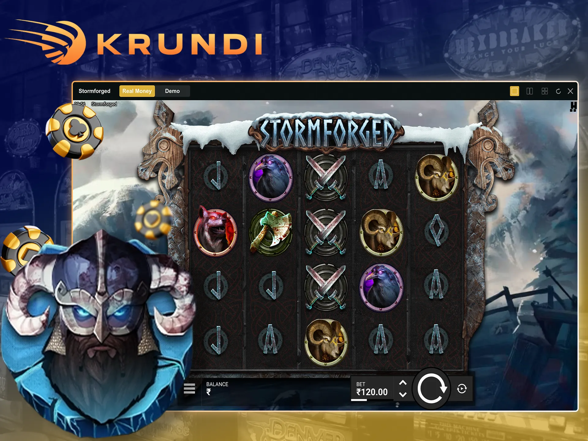Try to win at StormForged with Krundi.