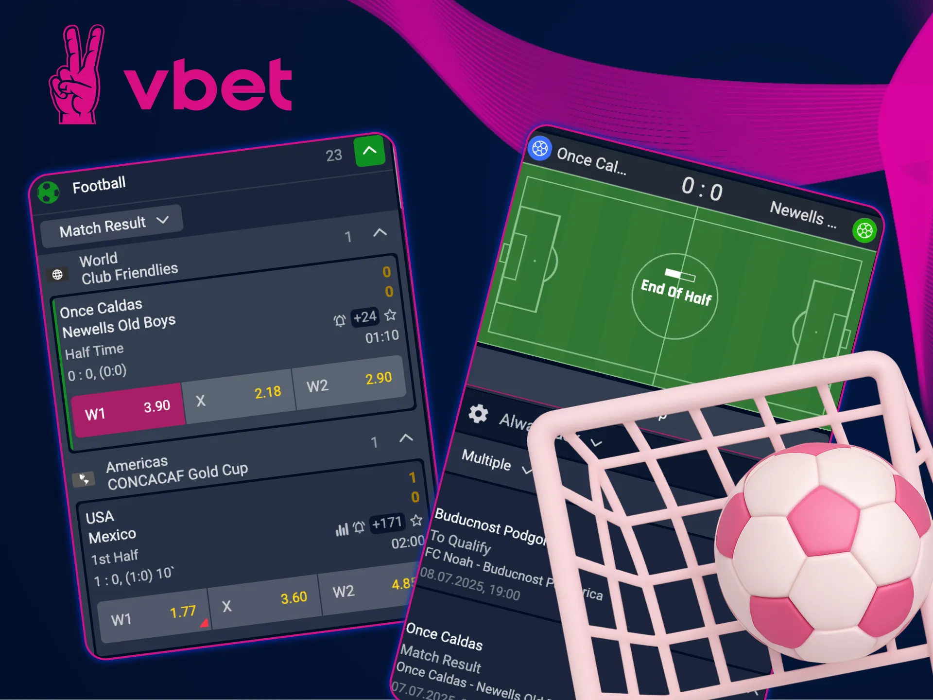 Experience the thrill of live bets at VBet.