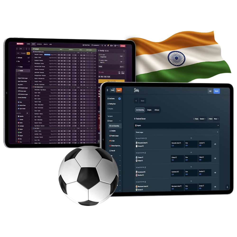 Football Betting Sites in India on October 2026