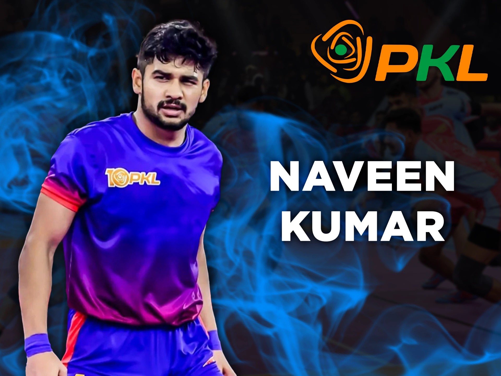 Get Naveen Kumar player information for informed PKL betting.