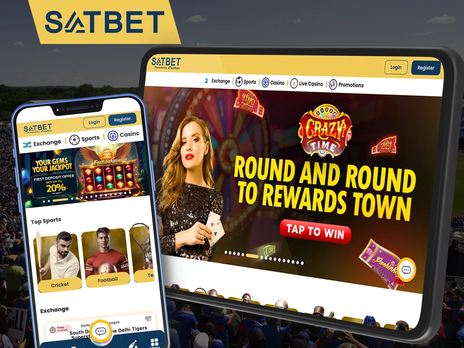 Find out and use all the benefits of being a Satbet user.