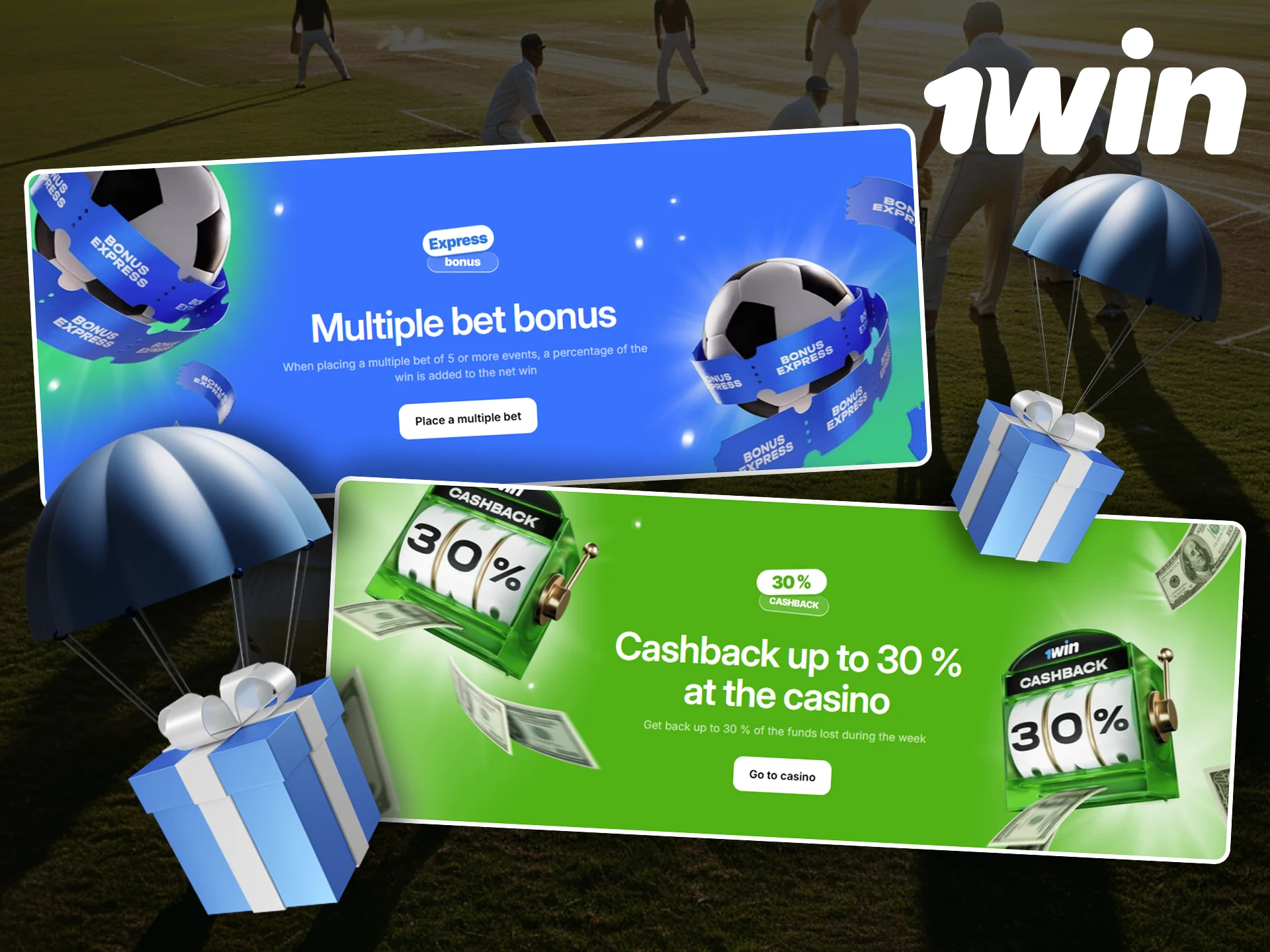 1Win offers a wide range of bonuses and promotions for all users.