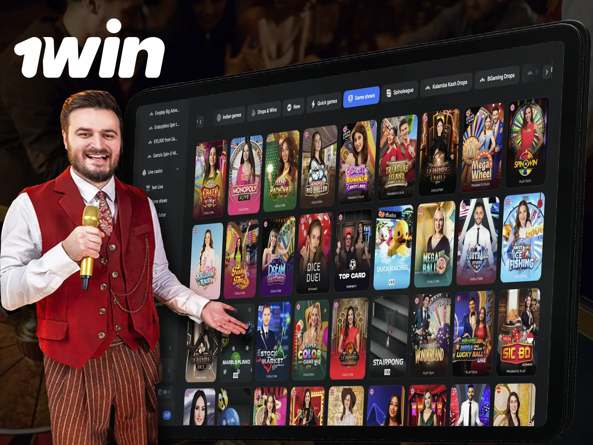 TV games at 1Win bring the excitement of live entertainment and interactive challenges to your screen.