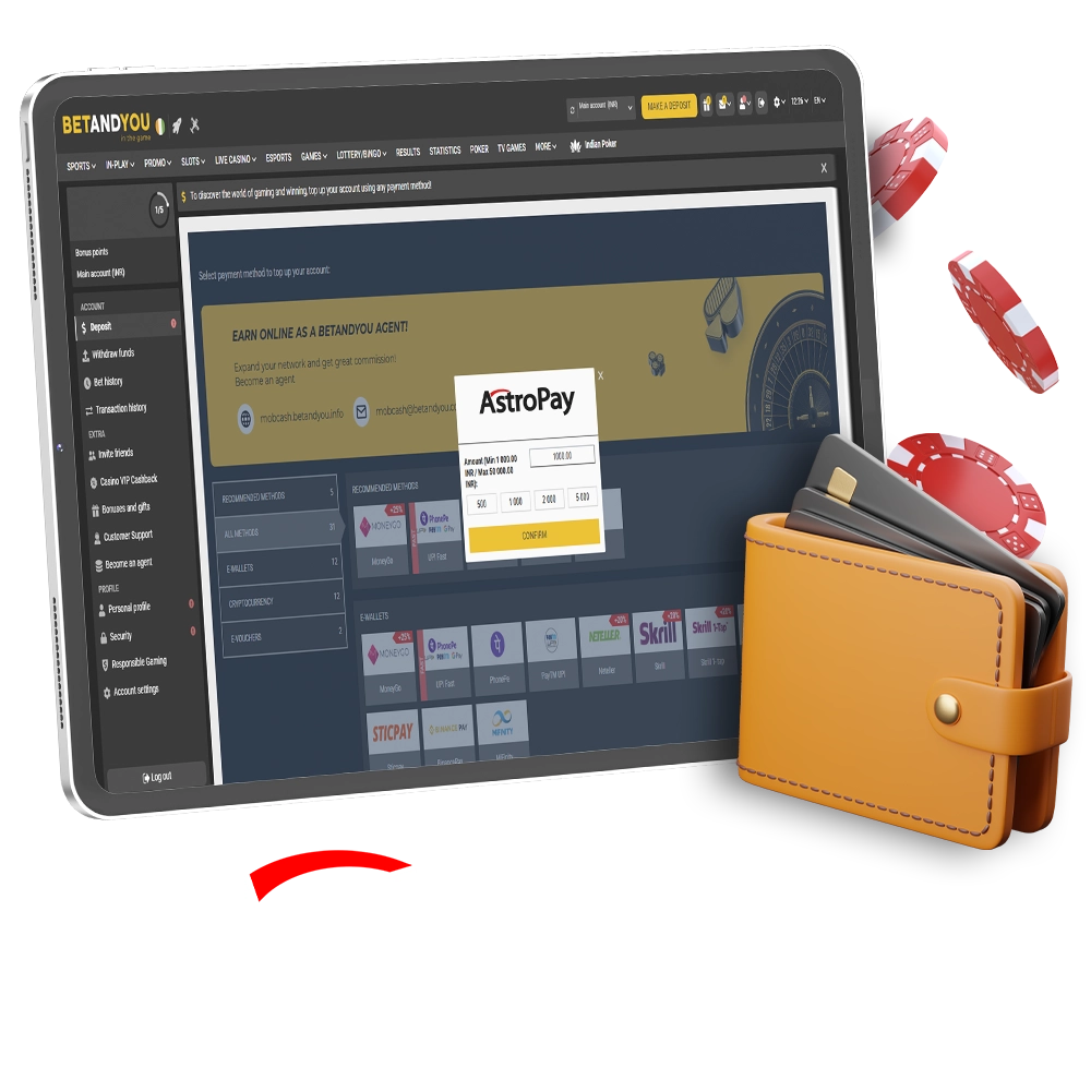 Top Betting Platforms with AstroPay Withdrawal and Deposit Methods in India on July 2026