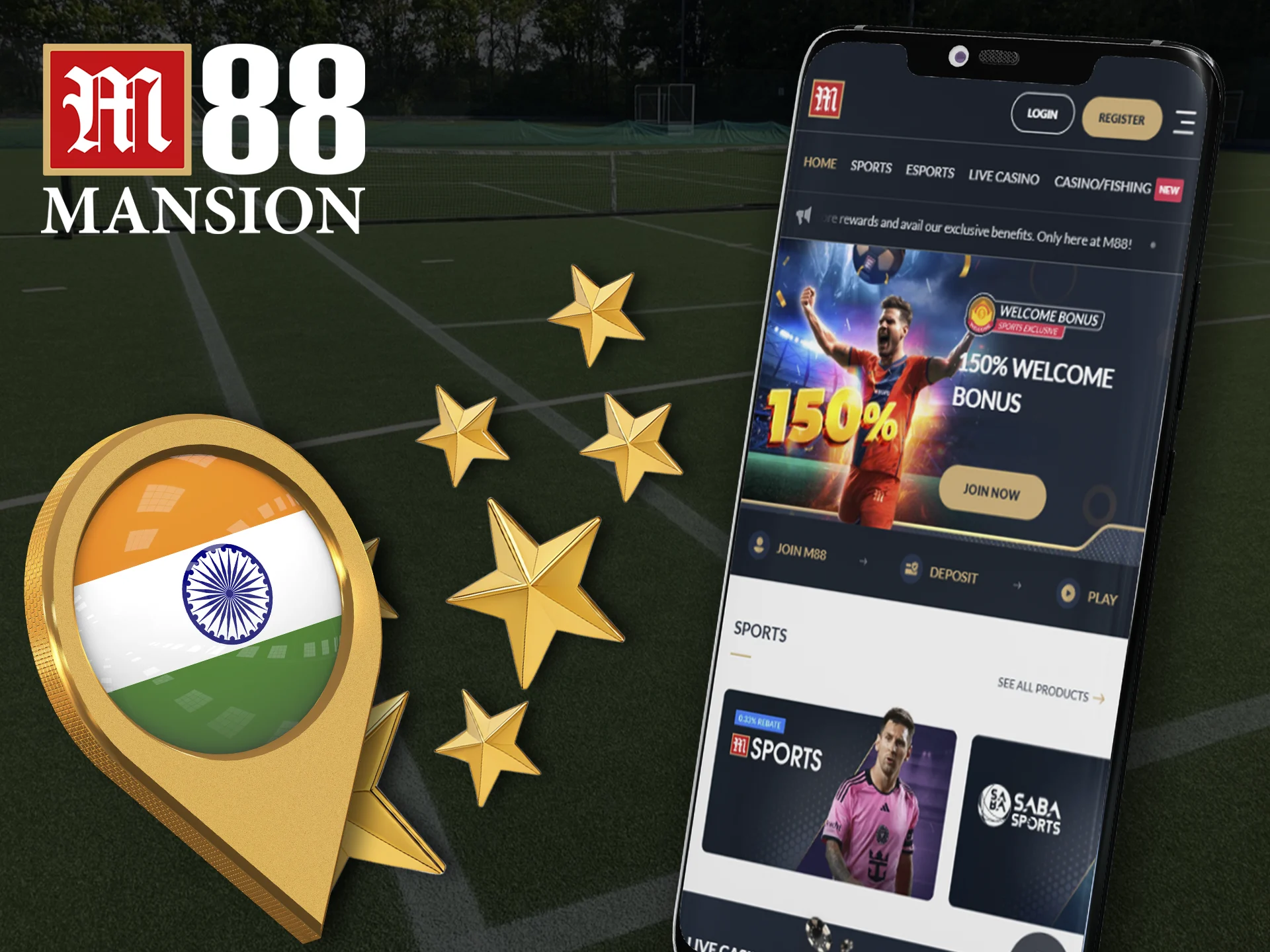 Discover all the benefits of betting with M88.