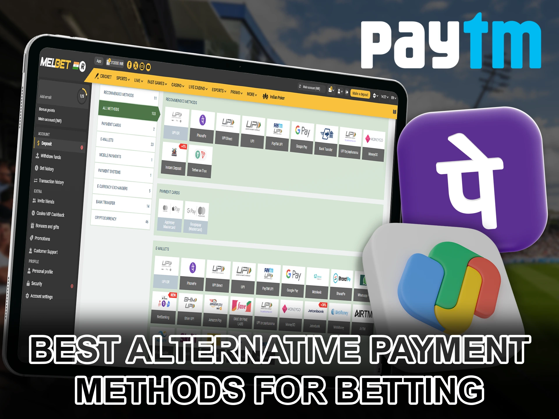 Read and choose the most suitable payment method for you from the popular ones.