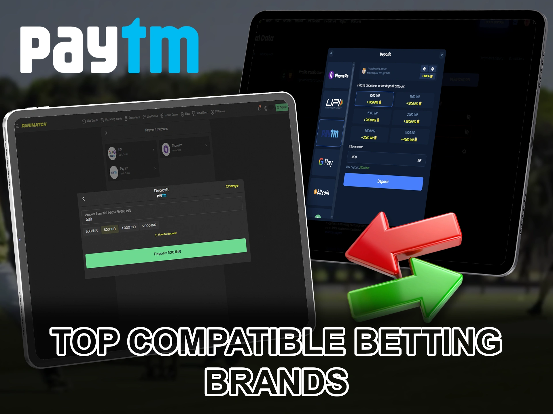 Find your favorite bookmaker among those presented.