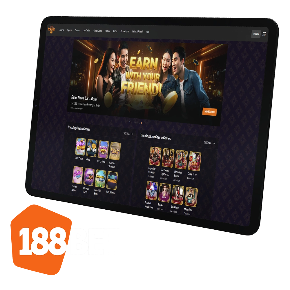 188bet Sports Betting & Online Casino Website Review in India 2026