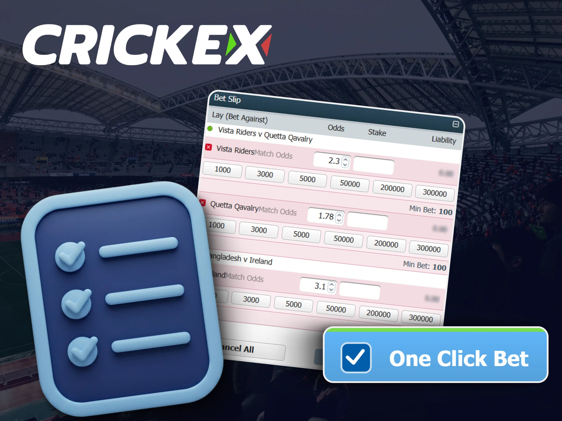 Explore the diverse types of bets available to maximize your winning potential on Crickex.