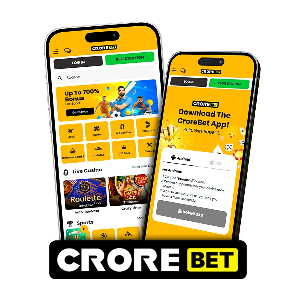 Crorebet App Download for Android (APK) and iOS Latest 2026 Version