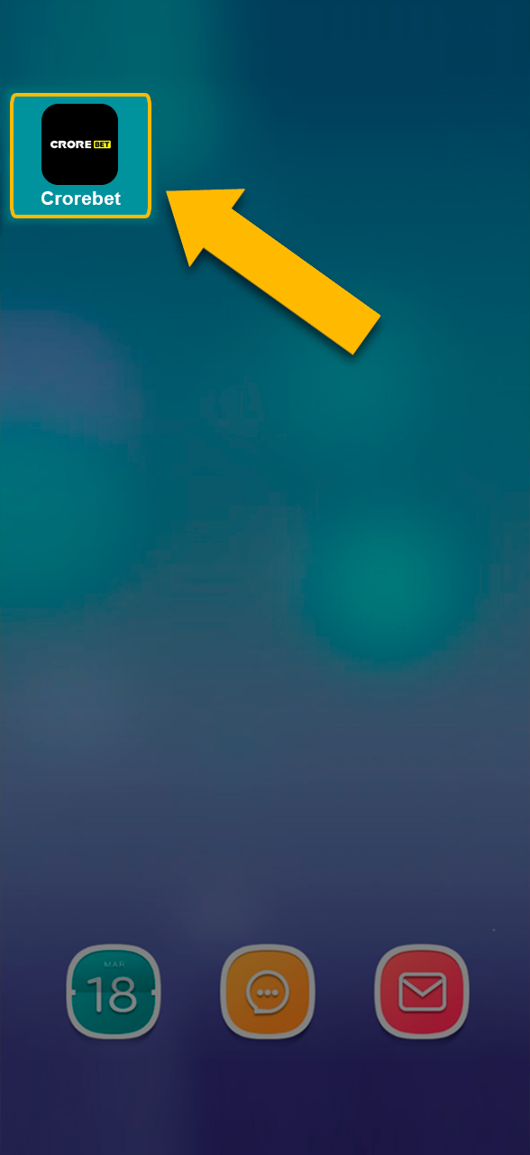 Open the Crorebet app on your home screen and start winning.