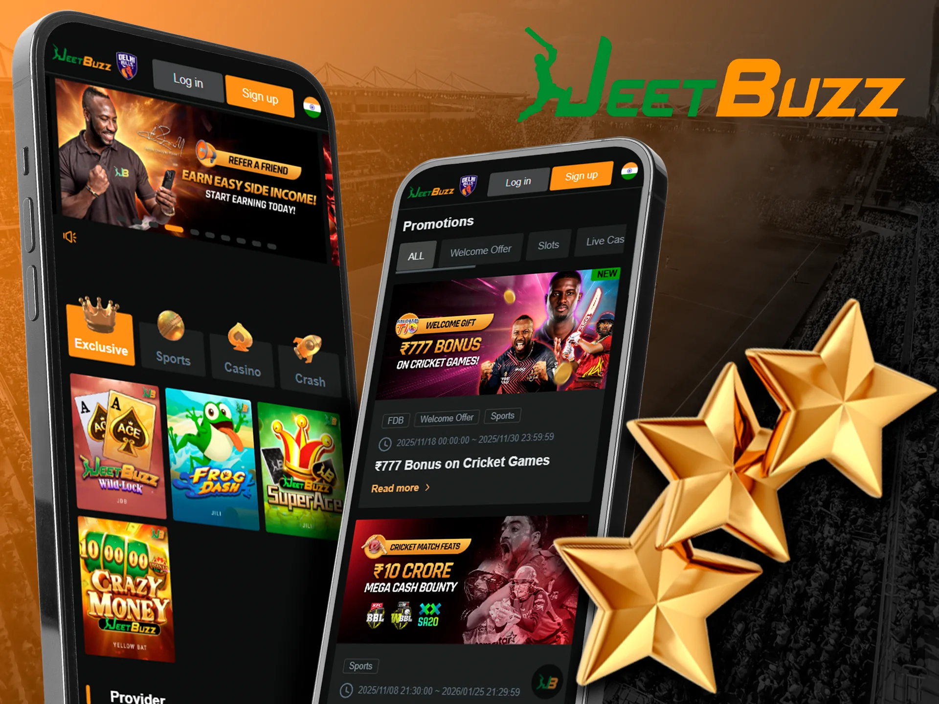 Discover and enjoy all the benefits in the JeetBuzz app.