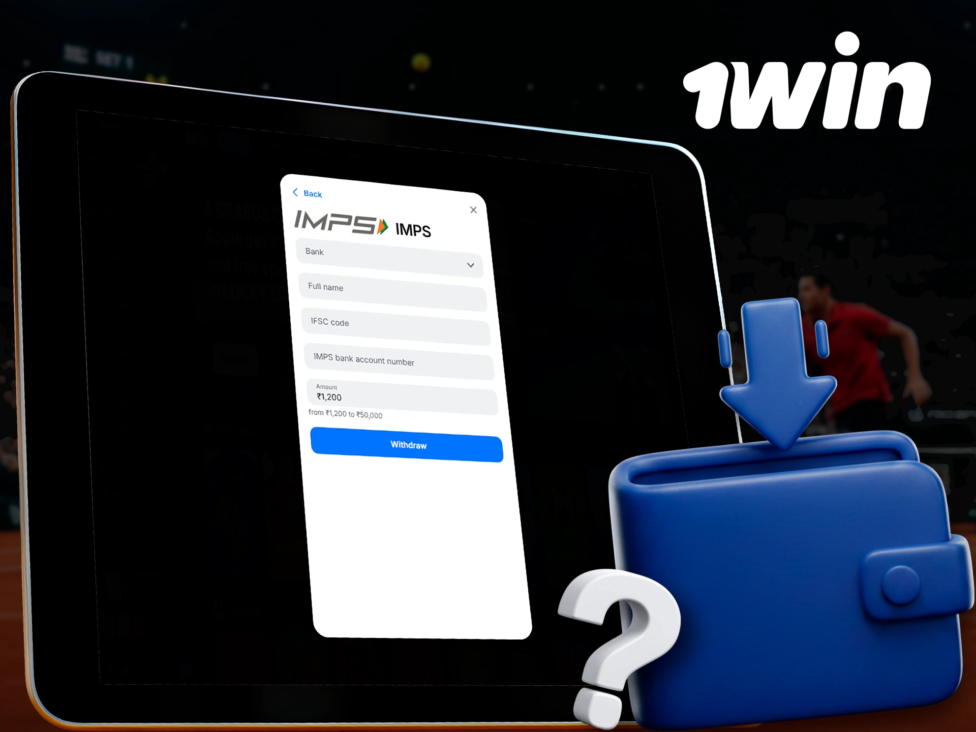 Cash out your winnings quickly and easily with 1Win.