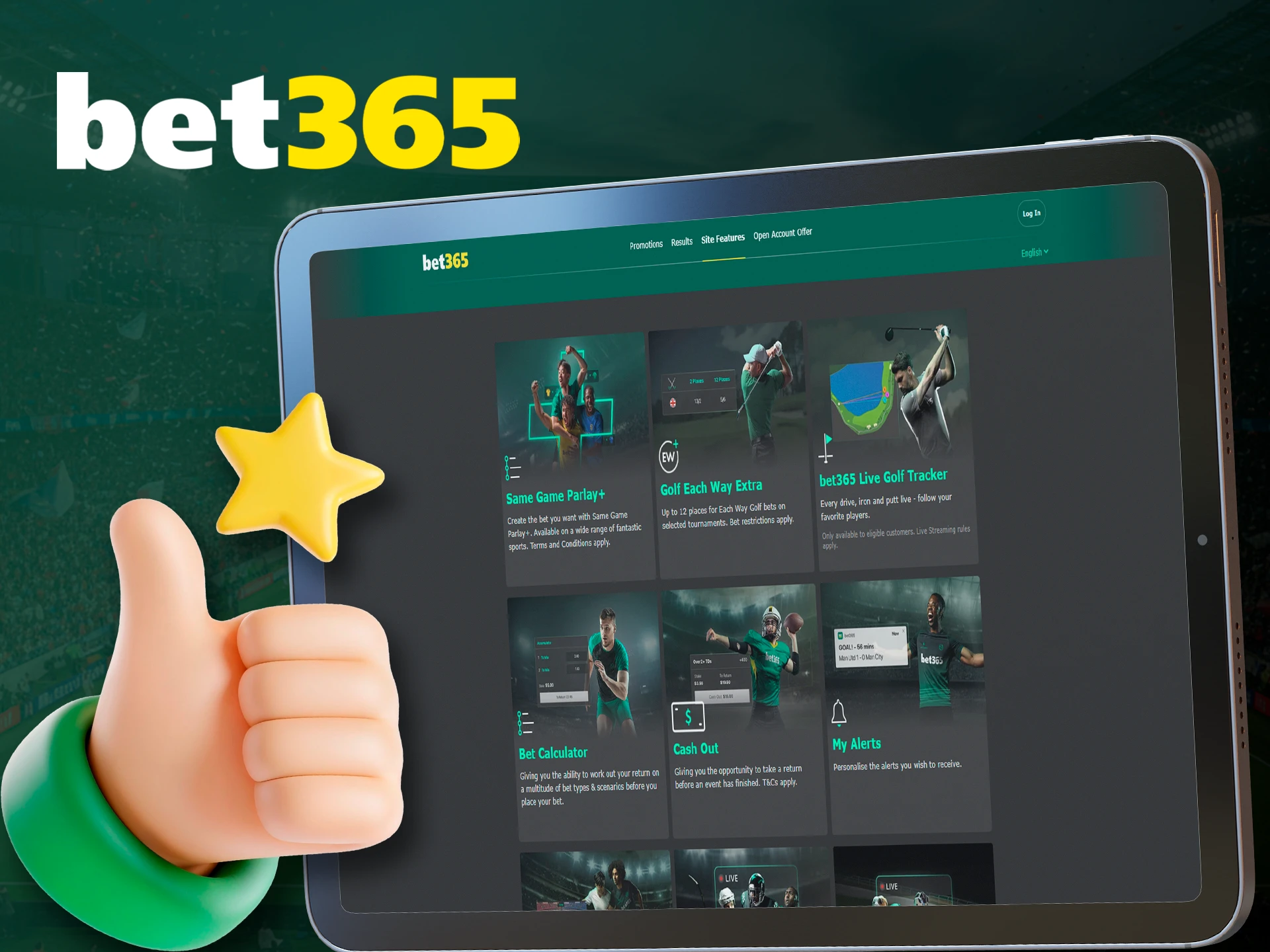 Learn about the top benefits of playing at bet365.