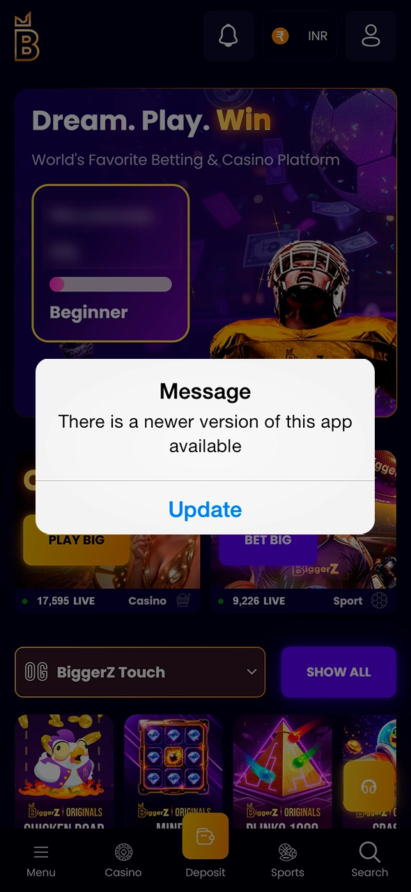 How to maintain the latest version of BiggerZ app.