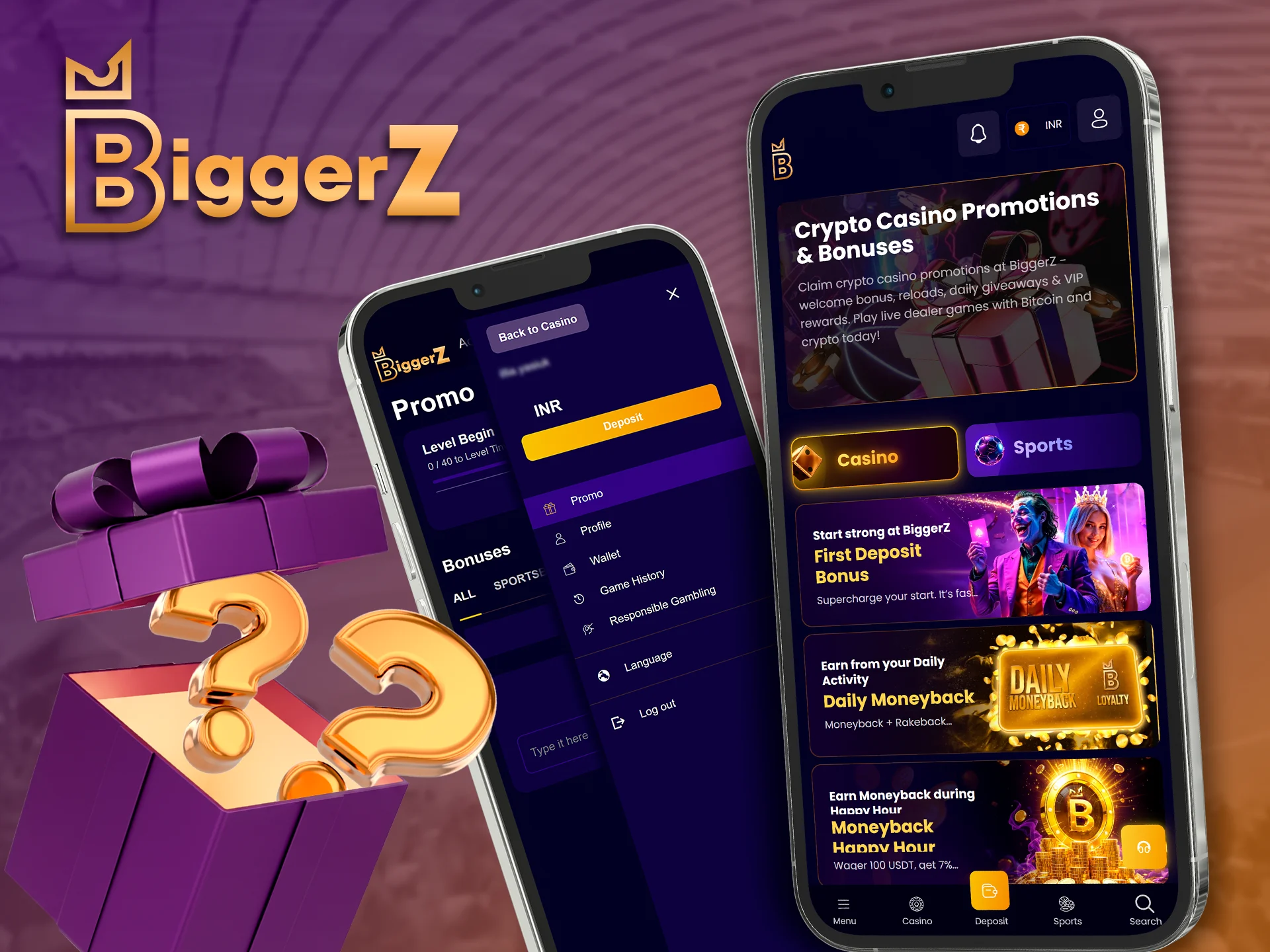 Steps to claim your rewards via BiggerZ mobile application.