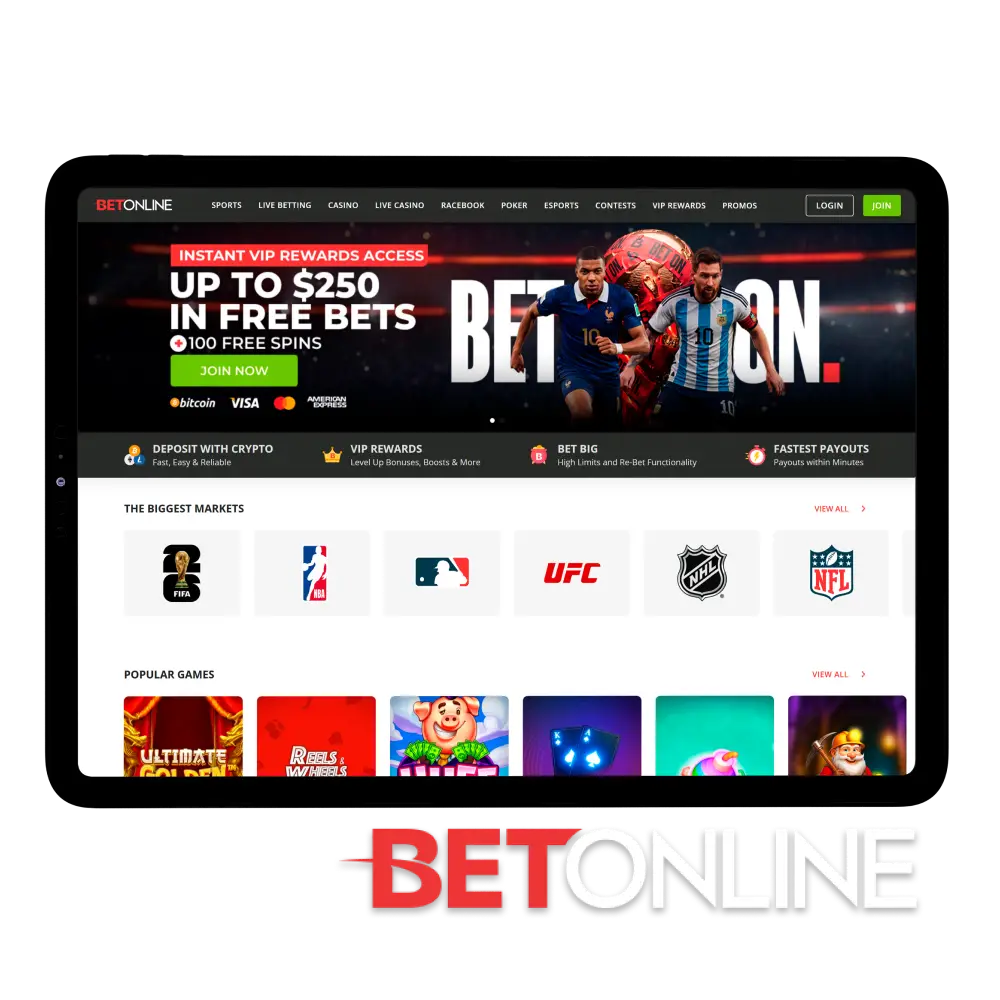 BetOnline Sports Betting & Online Casino Website in India – Review 2026
