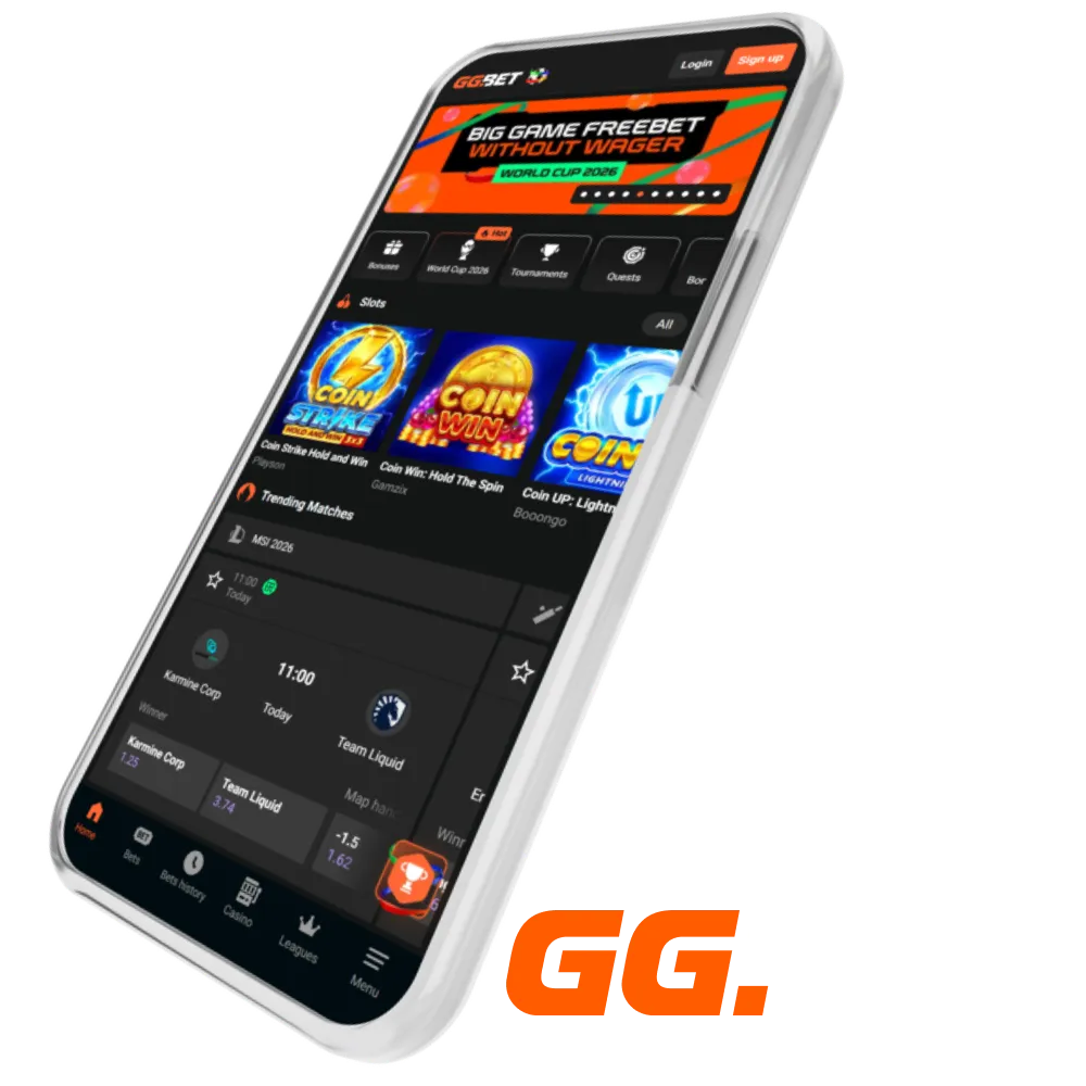 GGBet App Download for Android (APK) and iOS Latest Version 2026