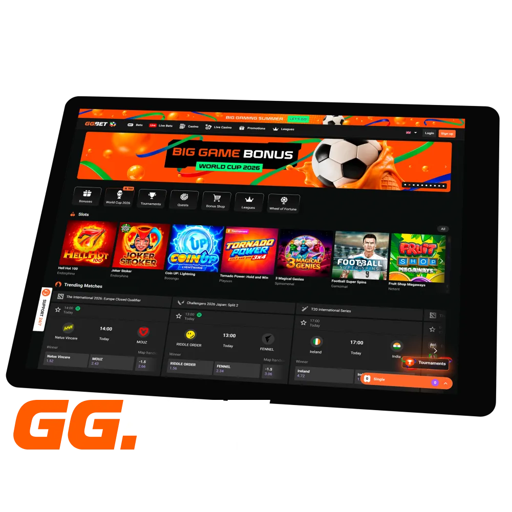 GGBet Sports Betting & Online Casino Website in India – Review 2026